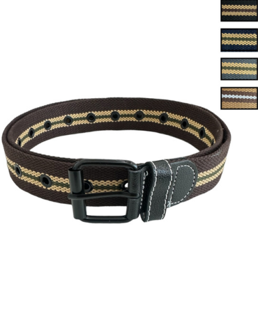 Cinturón de Hombre Colores Surtidos x 12 Unds.