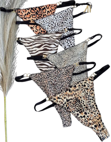 Colaless Diseño Animal Print Colores Surtidos x 12 Unds.