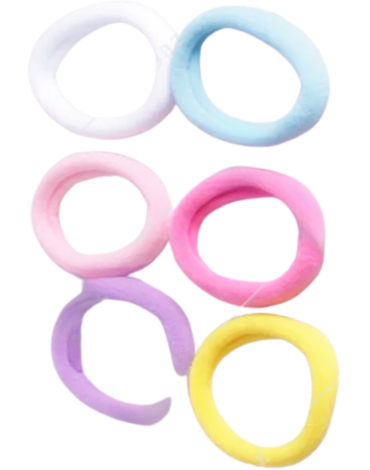72 Set Colets Panty Mediano Colores Surtidos (1 Set Trae 6 PCS)