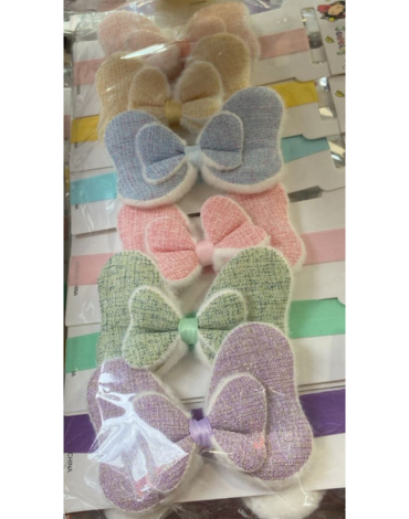 Cintillo Elástico con Lazo para Bebes x 36 Unds.