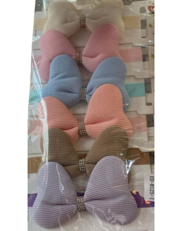 Cintillo Elástico con Lazo para Bebes x 36 Unds.
