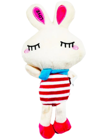 Peluche Conejita  x 4 Unds.Medida: 28 cm aprox.
