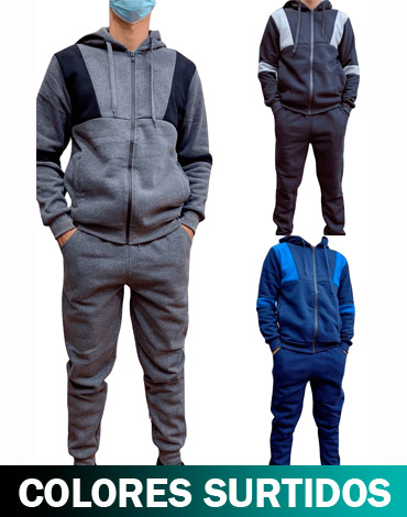Conjunto Buzo con Polar x 12 Unds Tallas: M - L - XL - XXL