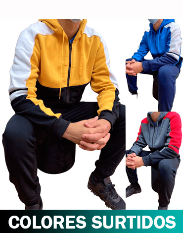 Conjunto Buzo con Polar x 12 Unds Tallas: M - L - XL - XXL
