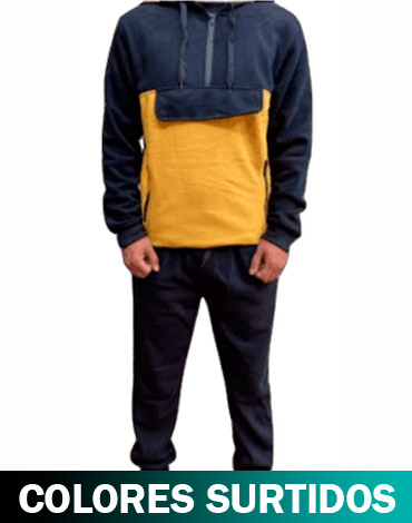 Conjunto Buzo con Polar x 12 Unds Tallas: M - L - XL - XXL