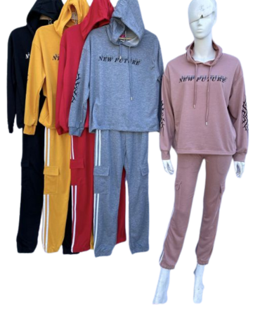 Conjunto Buzo de Mujer Delgado Colores Surtidos x 20 Unds. Tallas: M / L- XL / 2XL