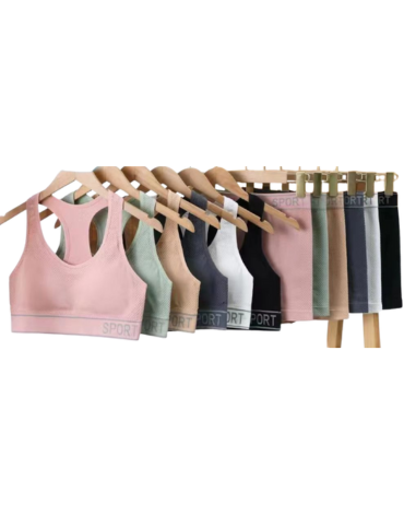 Conjunto Deportivo para Dama Colores Surtidos x 12 Unds. Tallas: Estandar