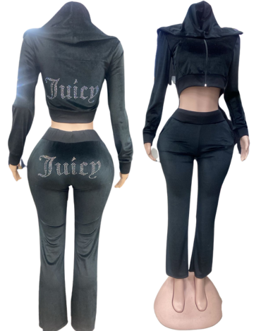 Conjunto Buzo Juicy de Mujer x 2 Unds. Talla: Estandar