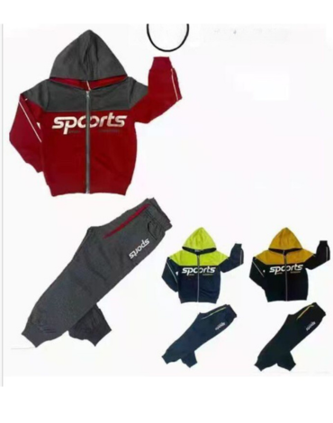 Conjunto Buzo de Niño x 15 Unds. Tallas: 4 - 6 - 8 - 10 - 12