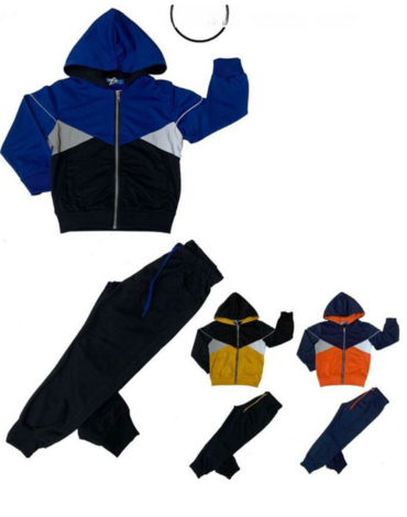 Conjunto Buzo de Niño x 15 Unds. Tallas: 4 - 6 - 8 - 10 - 12