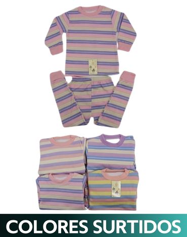 Conjunto de Pijama para Niña x 12 Unds Tallas : 5 a la 10