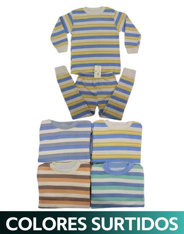 Conjunto de Pijama para Niño x 12 Unds Tallas : 10 a la 15