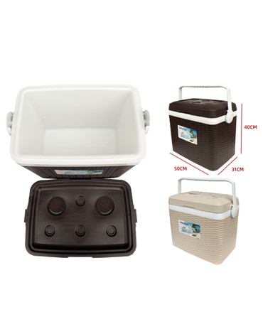 Cooler Hielera Portátil x 4 Unds. Capacidad : 30 L