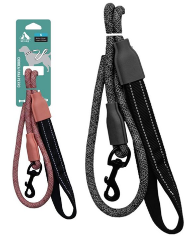 Correa para Mascotas Colores Surtidos x 6 Unds. Medida: 2.5 x 1.20 metros aprox.