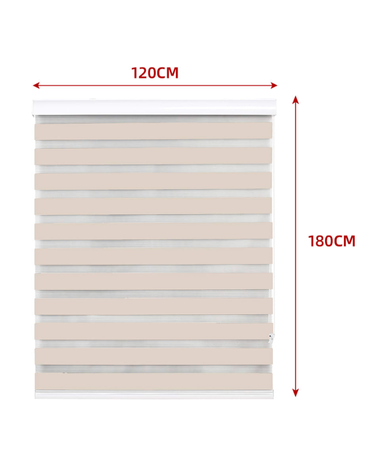 Cortina Roller Black Out x 6 Unds. Medidas: 120 × 180 cm aprox.