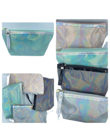 Cosmetiquero Tornasol Colores Surtidos x 10 Unds.
