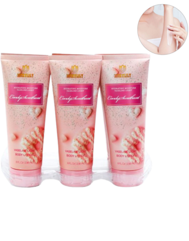 Crema de Manos Candy x 4 Unds. Medida: 236 ml aprox.