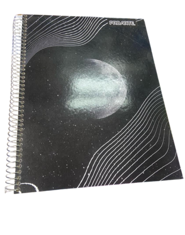 Cuaderno 3 Materias Pro Arte 7 MM de 120 Hojas Tapa Dura  x 4 Unds.