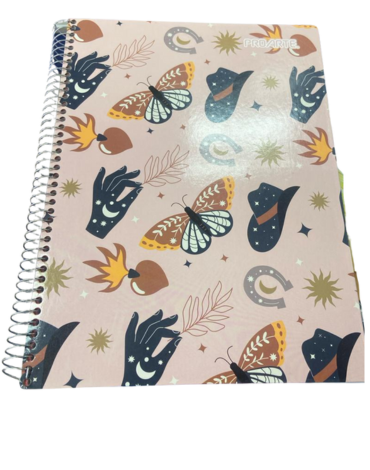 Cuaderno  3 Materias Pro Arte 7 MM de 120 Hojas Tapa Dura  x 4 Unds.