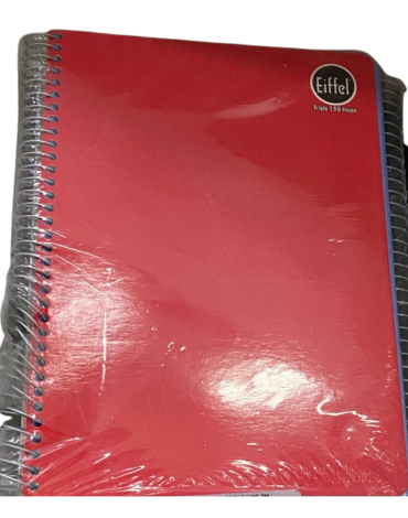 Cuaderno Universitario Triple Tapa Dura 150 Hojas 7 MM x 24 Unds.
