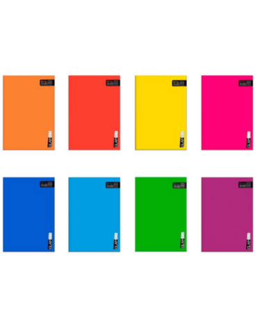 Cuaderno College Caligrafía Vertical 80 Hojas x 8 Unds. Medida: 243 x 180 mm