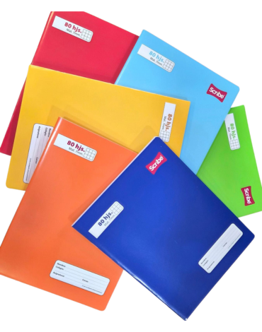 Cuaderno College Matemática 80 Hojas Colores Surtidos x 10 Unds. Medida: 7 mm