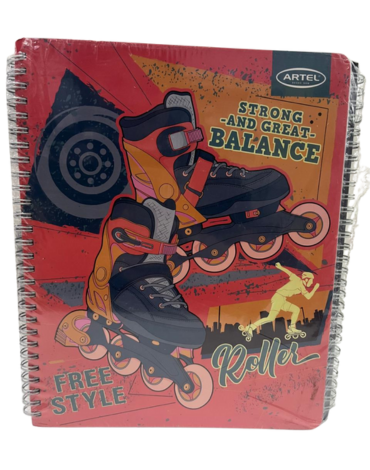 Cuaderno Universitario Tapa Dura 100 Hojas Artel x 10 Unds.