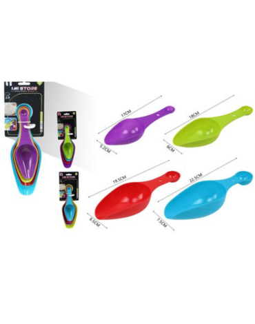 6 Set de Cucharas Medidoras (1 Set Trae 4 PCS)