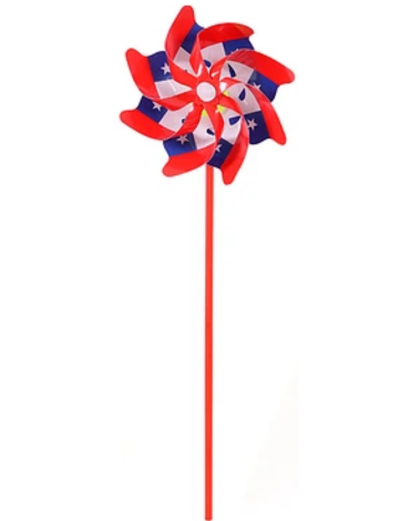 Remolino de Papel Fiestas Patrias x 12 Unds. Medida: 12 x 30 cm aprox.