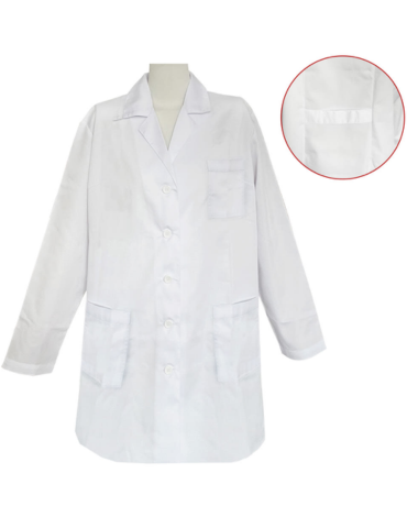 Delantal de Mujer Color Blanco x 12 Unds. Talla : S - M - L - XL - 2XL - 3XL