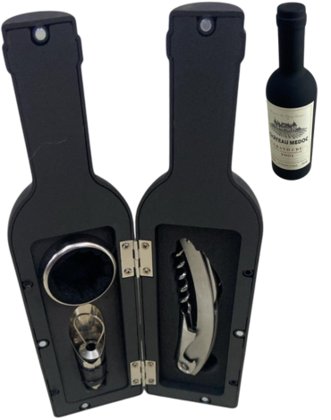 4 Set de Botella de Accesorios para Vinos