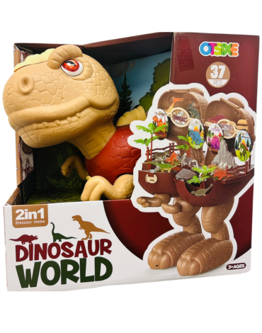 Dinosaurio con Accesorios x 1 Unds.