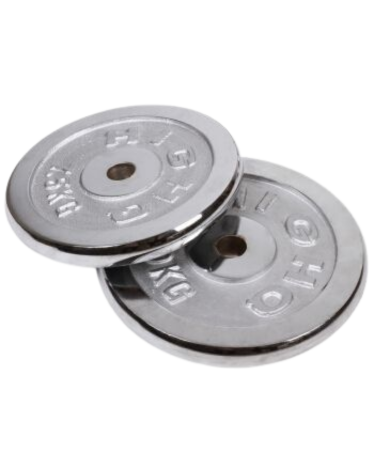 Pesa Disco para Mancuernas 2.5 Kg x 4 Unds.