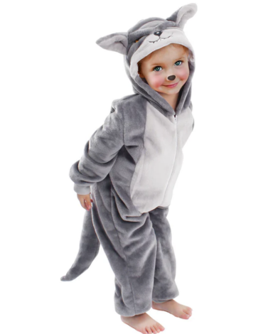 Disfraz Infantil Diseño Lobito (Elegir Talla) x 1 Unds.Talla: 3-4 / 5-6 / 7-9 / 10-12 años