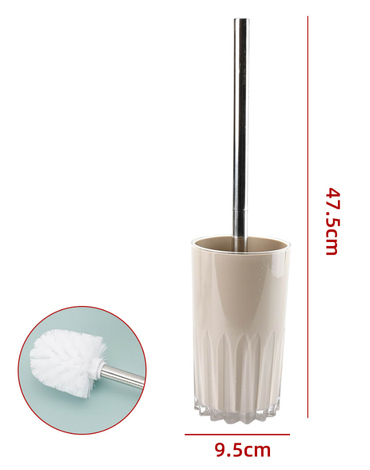 Escobillero para Baño x 12 Unds. Medidas: 47.5 × 9.5 cm aprox.