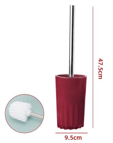 Escobillero para Baño x 12 Unds. Medidas: 47.5 × 9.5 cm aprox.
