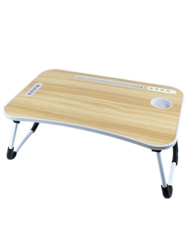 Escritorio con Soporte Plegable Liso x 1 Unds.