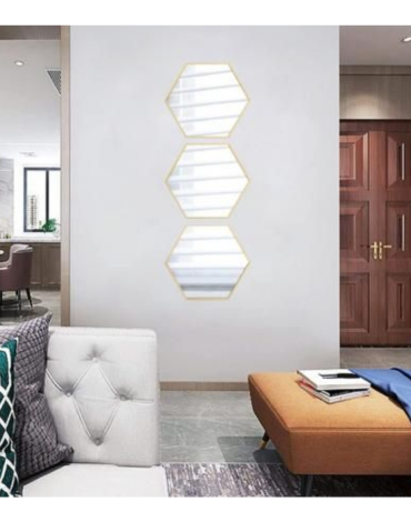 3 Set de Espejos Decorativos (1 Set Trae 3 PCS)