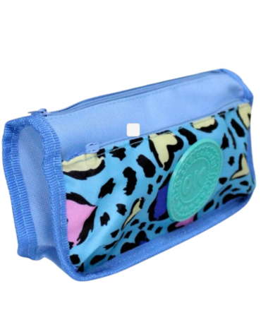Estuche Escolar Animal Print Colores Surtidos x 4 Unds.Medida: 12 x 22 x 6 cm aprox.