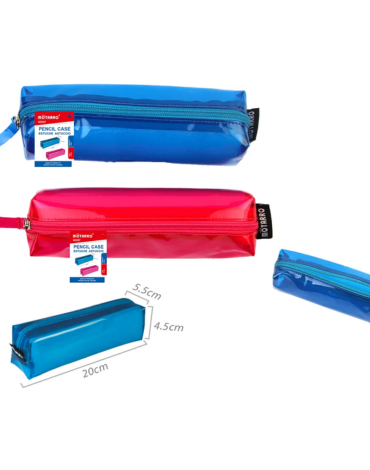 Estuche Escolar Colores Surtidos x 12 Unds. Medidas: 20 x 4.5 x 5.5 cm aprox