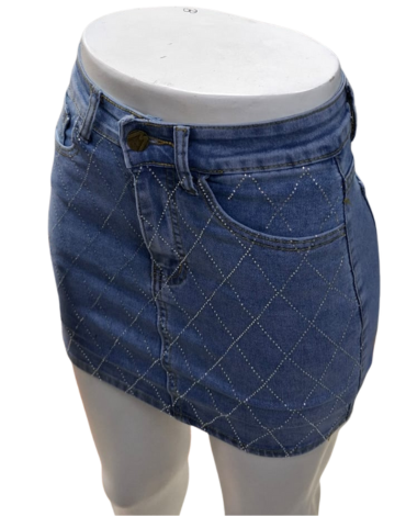 Falda Short Jeans x 3 Unds.Talla: M - L - XL