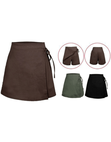 Falda Short Cruzada con Lazo Colores Surtidos x 12  Unds. Talla: M - L - XL - XXL