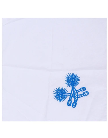 Pañuelo Blanco Fiestas Patrias x 12 Und. Medida: 28*28 cm aprox