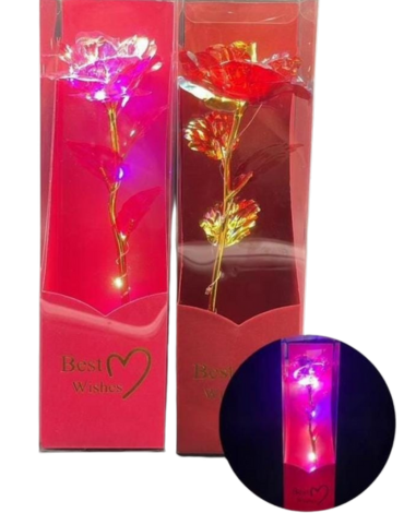 Flor Artificial con Luz x 140 Unds.