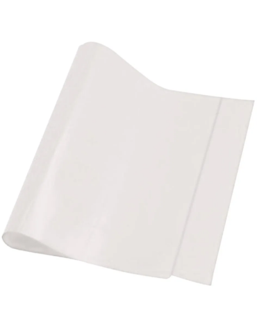 Forro Cuaderno College Color Blanco Plastico x 10 Unds. .