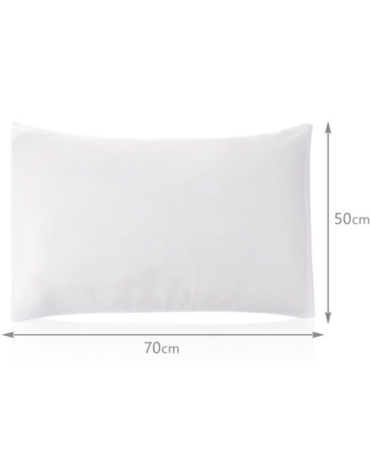 6 Set Funda para Almohada Lisa (1 Set Trae 2 Pcs) Medidas: 50 x 70 cm aprox