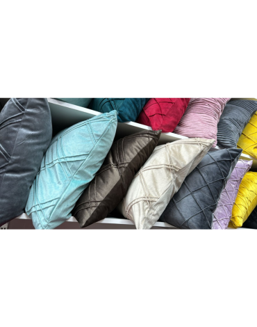 Funda de Cojín Colores Surtidos x 6 Unds. Medidas: 45 x 45 cm aprox