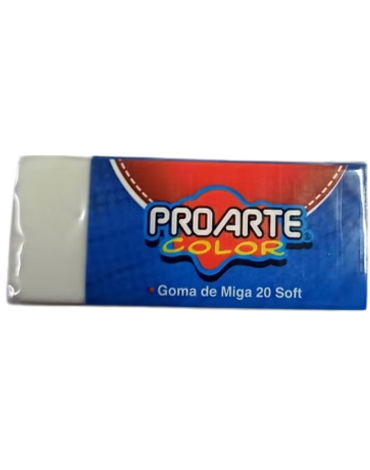 Goma de Borrar Miga Proarte x 20 Unds.