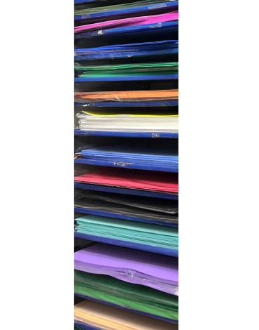 Pliego de Goma Eva (Elegir Color) x 12 Unds. Medida: 40 x 60 cm aprox.