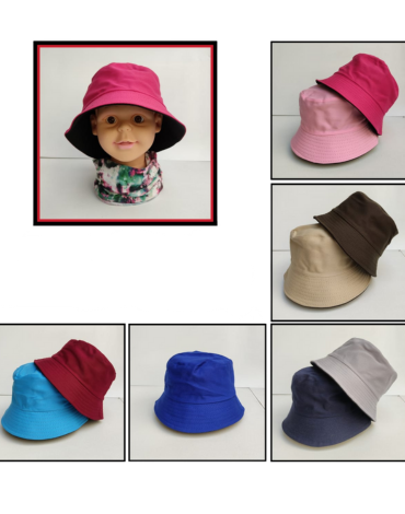 Gorro Pescador para Niños Colores Surtidos x 12 Unds.